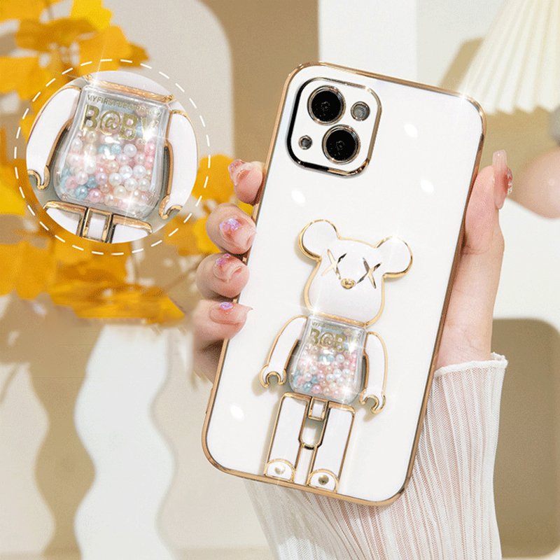 スタンド付きクマちゃんiPhoneケース
