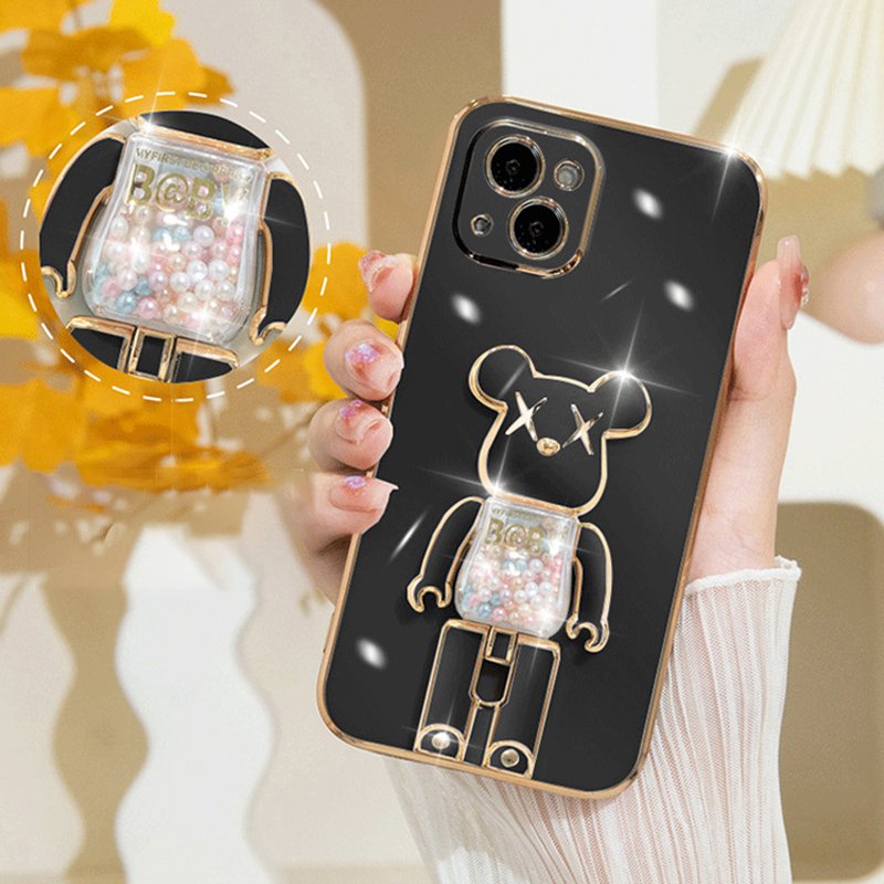 スタンド付きクマちゃんiPhoneケース