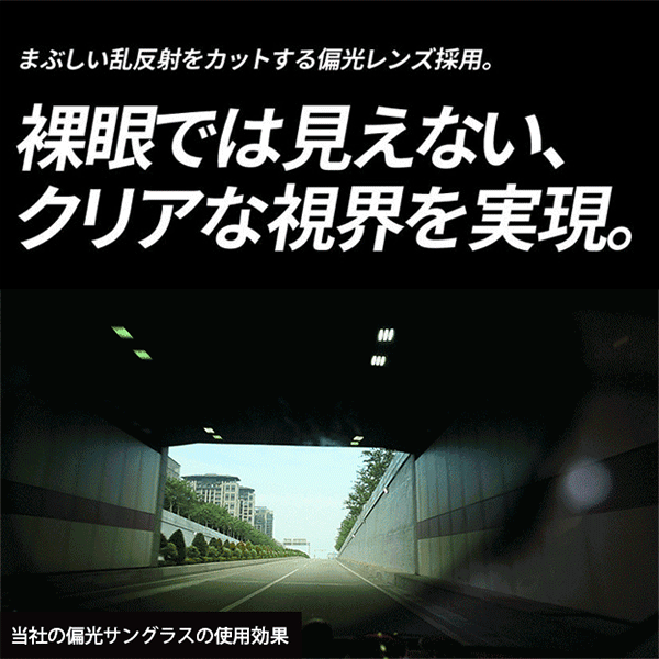 日夜兼用偏光サングラス