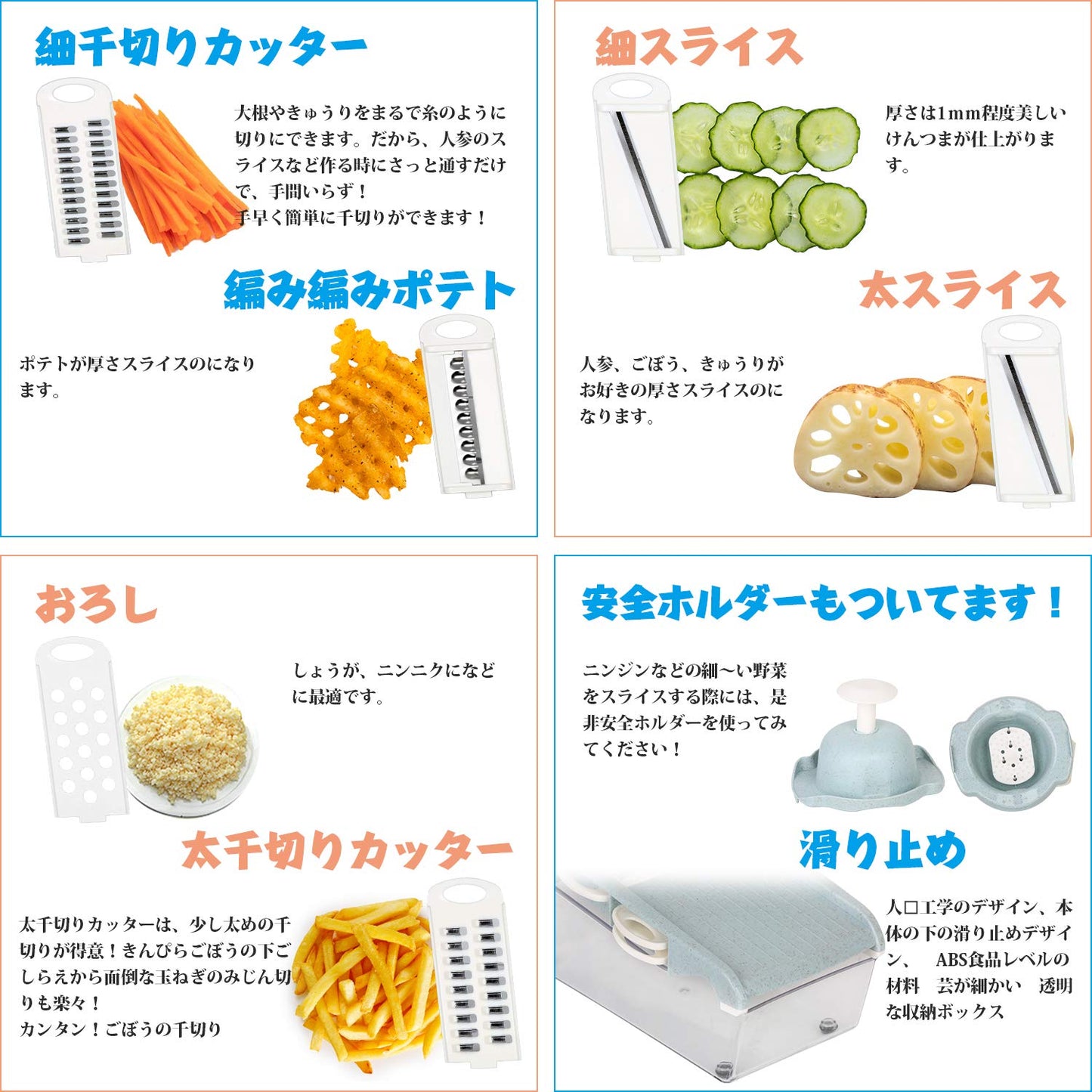 多機能シュレッダー - 排水バスケット付き