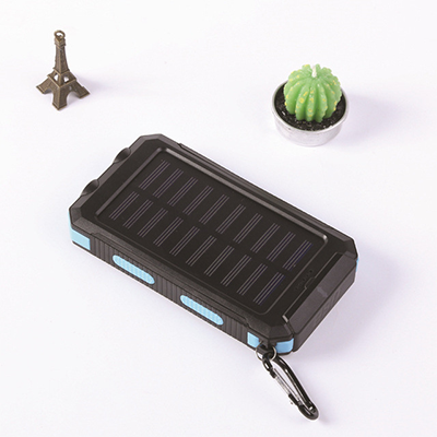 ソーラーチャージャー 20000mAh 懐中電灯&SOS発信&フラッシュモード