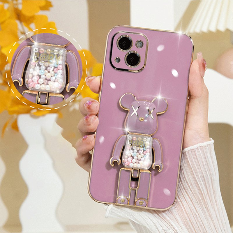 スタンド付きクマちゃんiPhoneケース