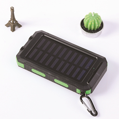ソーラーチャージャー 20000mAh 懐中電灯&SOS発信&フラッシュモード