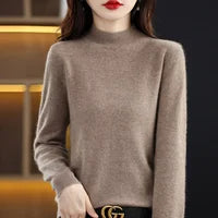 モックネックニット