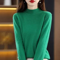 モックネックニット