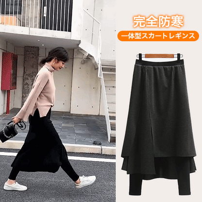 スカート付きレギンス