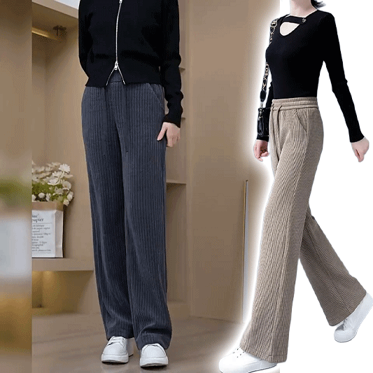 [楽天で最も人気のあるパンツ]ウエストゴム美脚ワイドパンツ