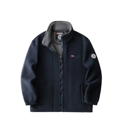 極寒対策保暖フリースジャケット