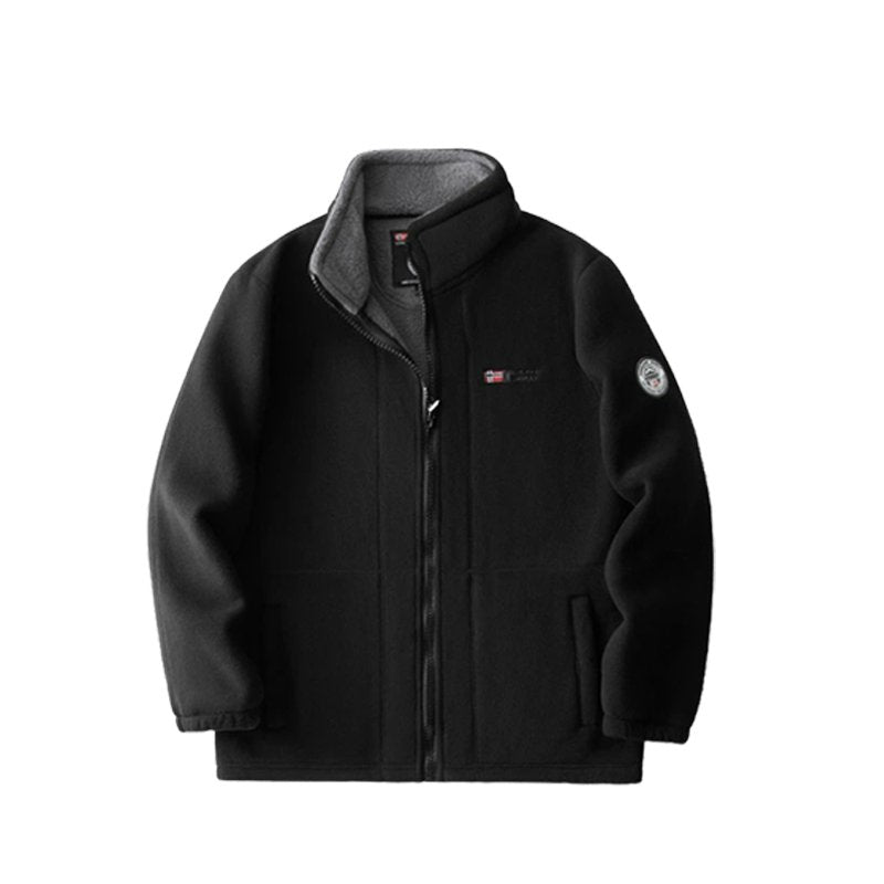 極寒対策保暖フリースジャケット