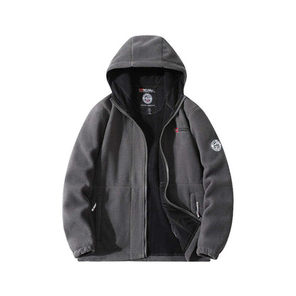 極寒対策保暖フリースジャケット