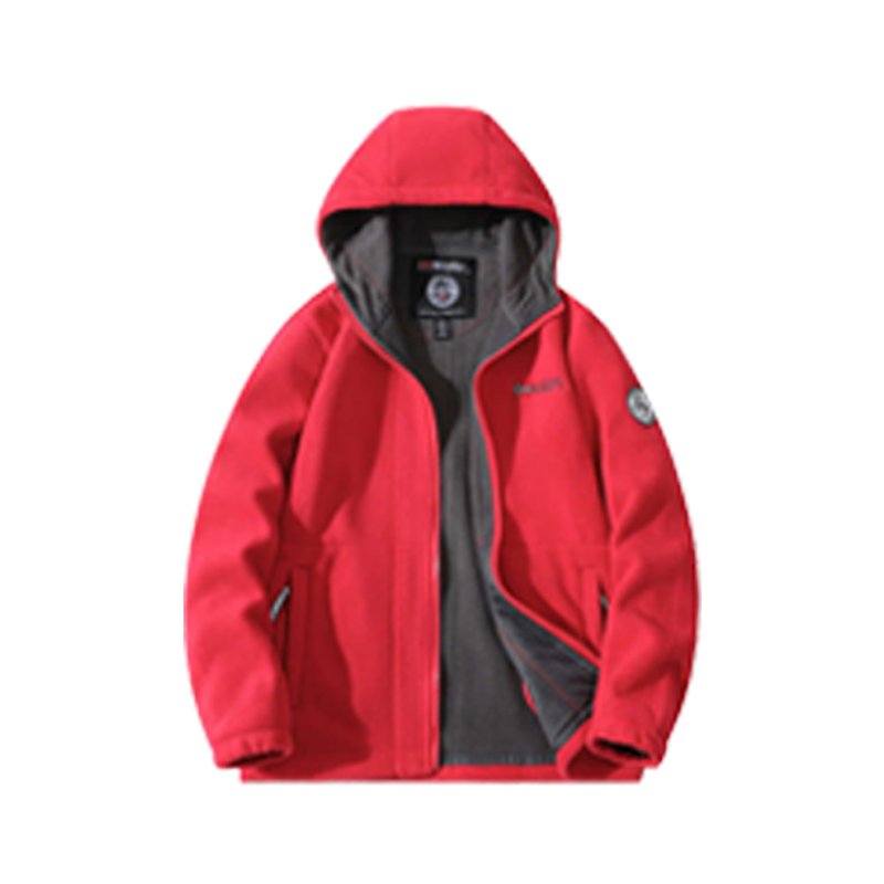 極寒対策保暖フリースジャケット