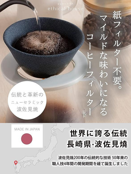 【茶道達人のおすすめ】波佐見焼セラミックフィルターセット：最後の100個を原価放出！