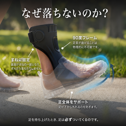 下垂足サポートAFO装具